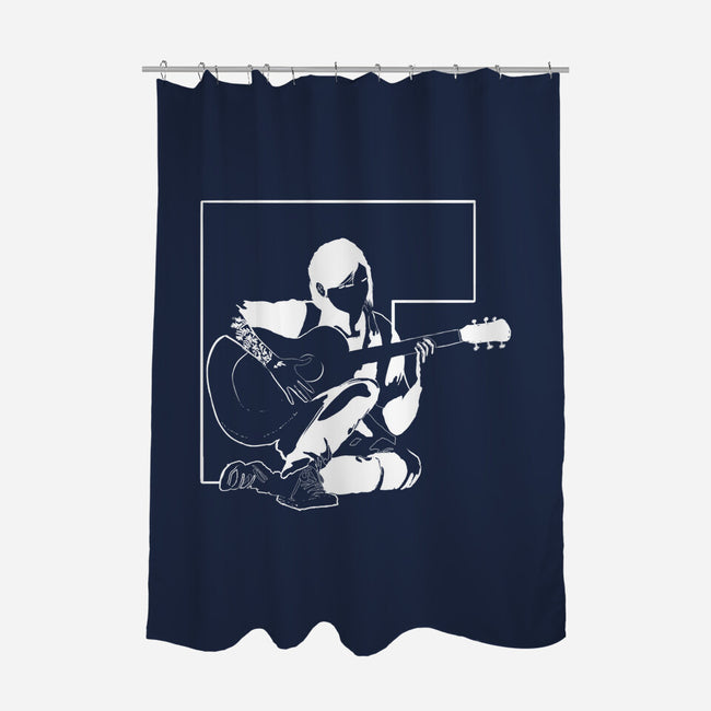 Ellie Williams-None-Polyester-Shower Curtain-fanfabio