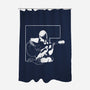 Ellie Williams-None-Polyester-Shower Curtain-fanfabio