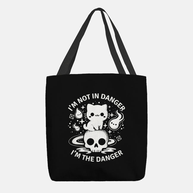 I'm The Danger-None-Basic Tote-Bag-MaxoArt