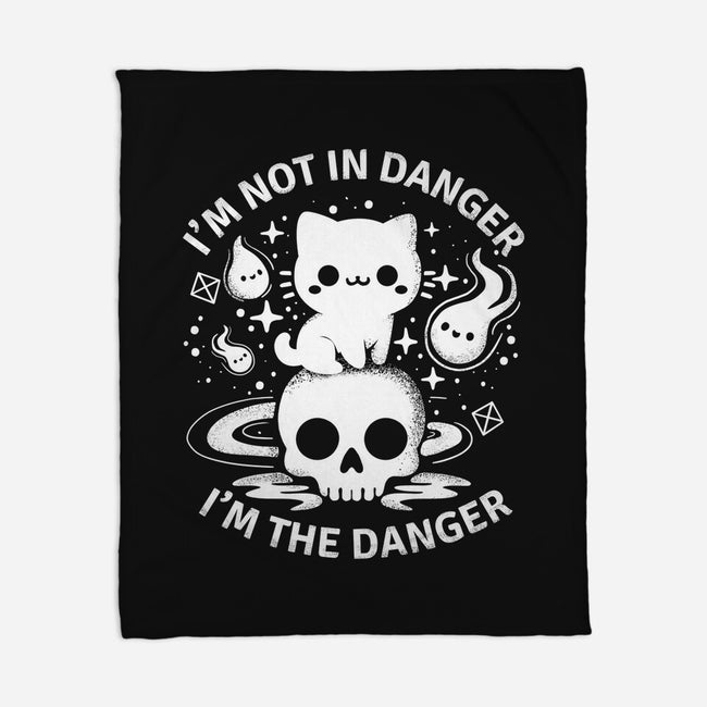 I'm The Danger-None-Fleece-Blanket-MaxoArt