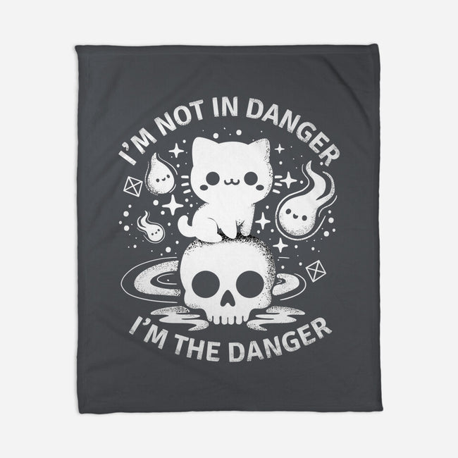 I'm The Danger-None-Fleece-Blanket-MaxoArt