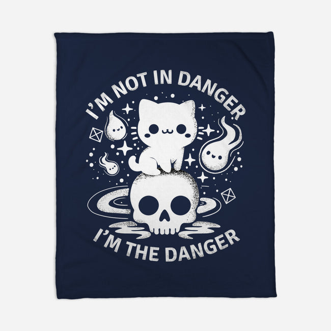 I'm The Danger-None-Fleece-Blanket-MaxoArt