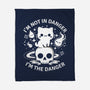 I'm The Danger-None-Fleece-Blanket-MaxoArt