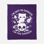 I'm The Danger-None-Fleece-Blanket-MaxoArt