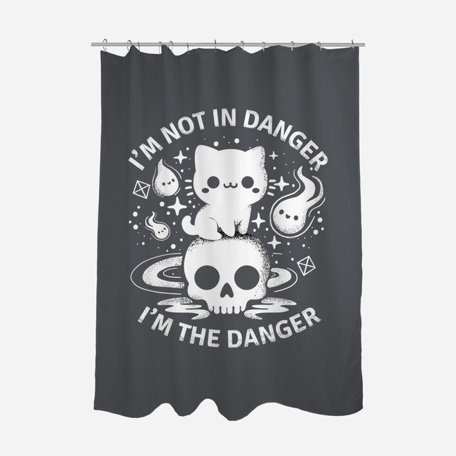 I'm The Danger-None-Polyester-Shower Curtain-MaxoArt
