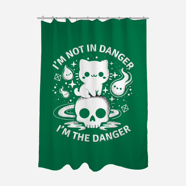 I'm The Danger-None-Polyester-Shower Curtain-MaxoArt