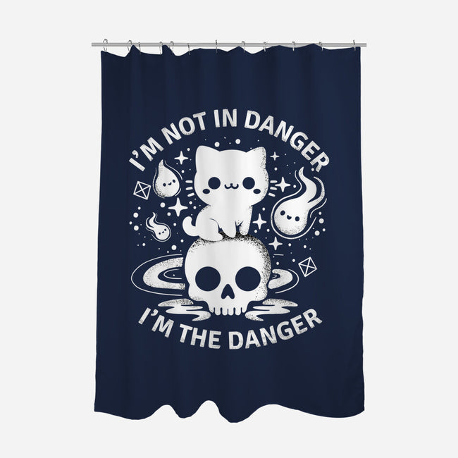 I'm The Danger-None-Polyester-Shower Curtain-MaxoArt