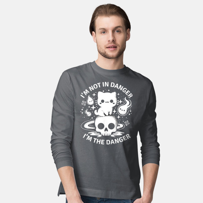 I'm The Danger-Mens-Long Sleeved-Tee-MaxoArt