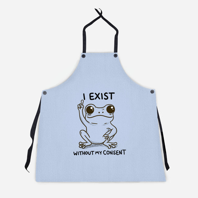 I Exist-Unisex-Kitchen-Apron-MaxoArt