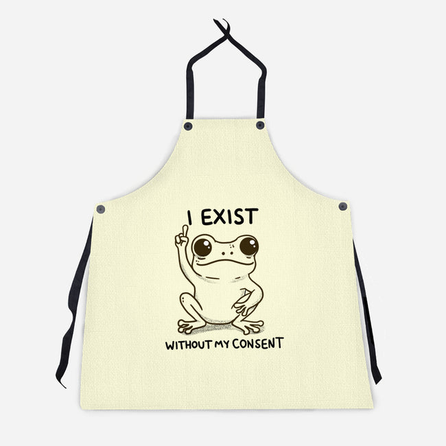 I Exist-Unisex-Kitchen-Apron-MaxoArt