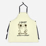 I Exist-Unisex-Kitchen-Apron-MaxoArt