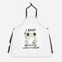 I Exist-Unisex-Kitchen-Apron-MaxoArt