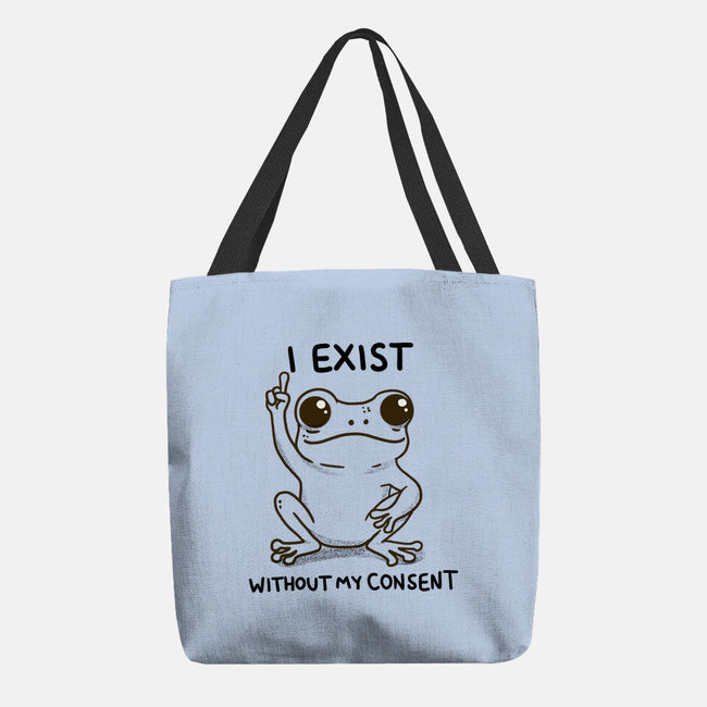I Exist-None-Basic Tote-Bag-MaxoArt