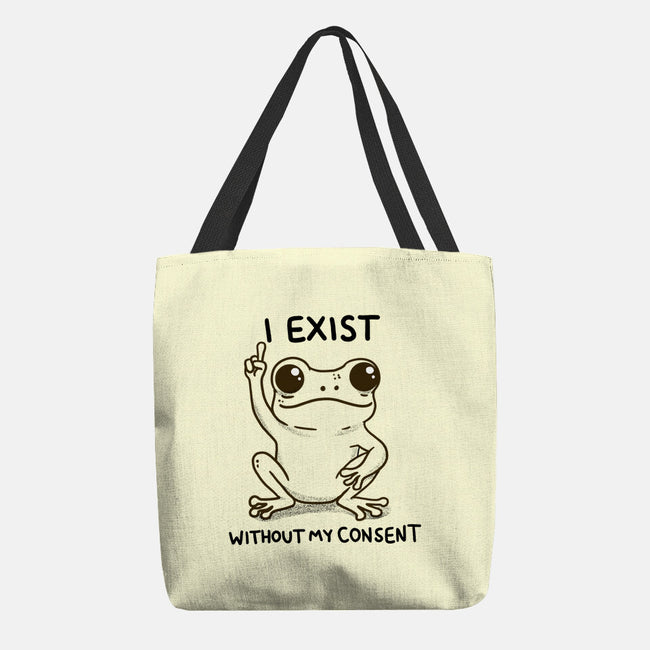 I Exist-None-Basic Tote-Bag-MaxoArt