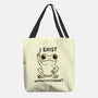 I Exist-None-Basic Tote-Bag-MaxoArt
