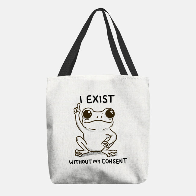 I Exist-None-Basic Tote-Bag-MaxoArt