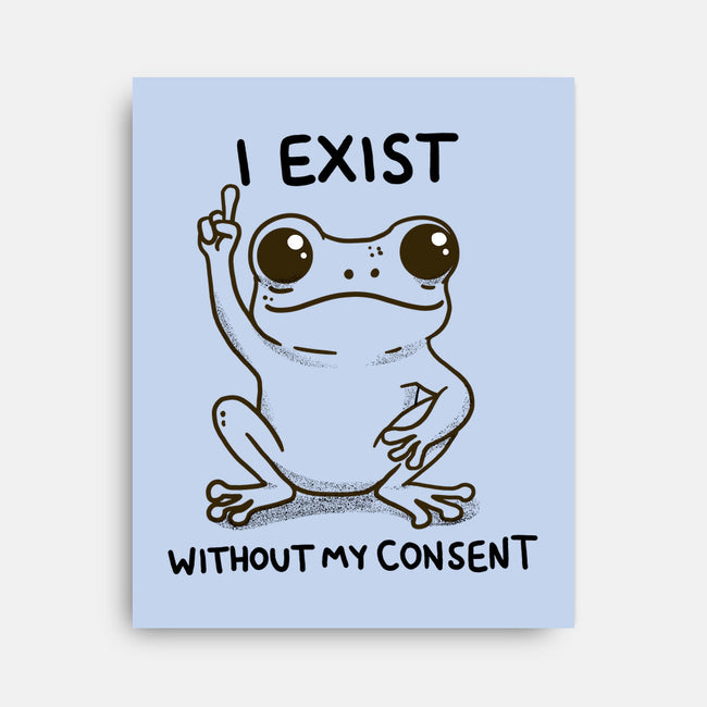 I Exist-None-Stretched-Canvas-MaxoArt