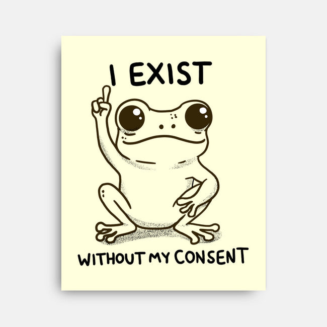 I Exist-None-Stretched-Canvas-MaxoArt