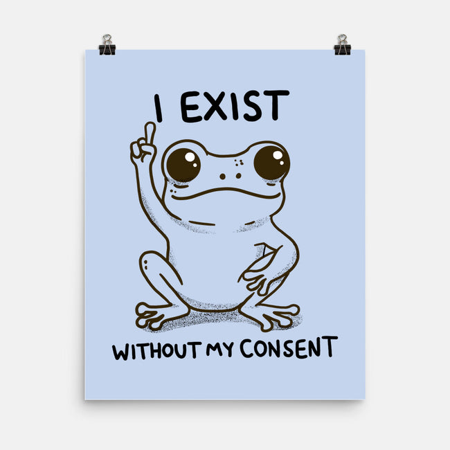 I Exist-None-Matte-Poster-MaxoArt