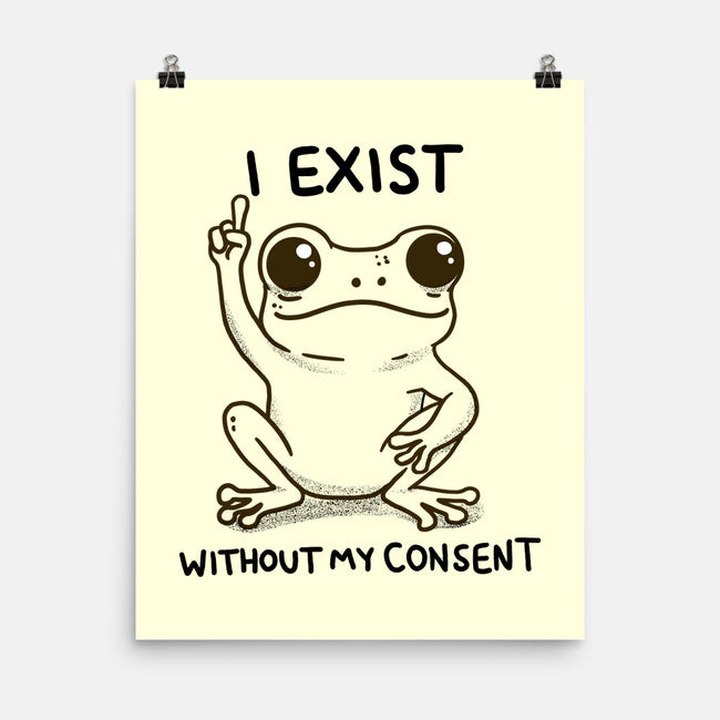 I Exist-None-Matte-Poster-MaxoArt