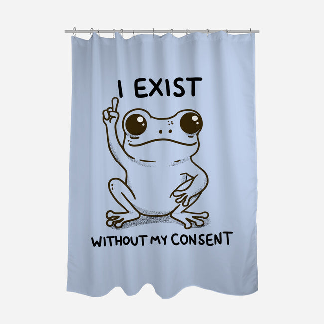 I Exist-None-Polyester-Shower Curtain-MaxoArt