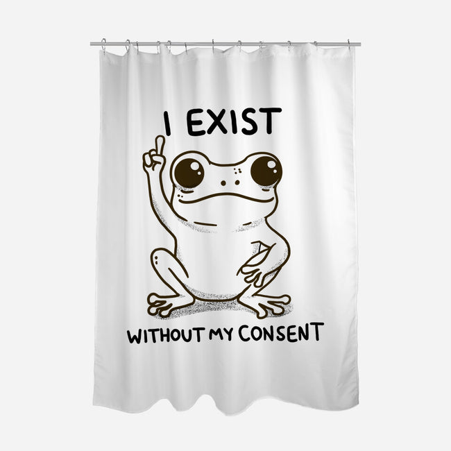 I Exist-None-Polyester-Shower Curtain-MaxoArt