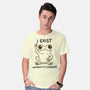 I Exist-Mens-Basic-Tee-MaxoArt