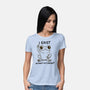 I Exist-Womens-Basic-Tee-MaxoArt