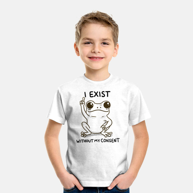 I Exist-Youth-Basic-Tee-MaxoArt