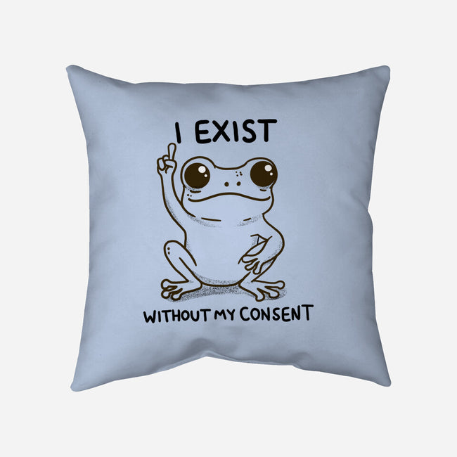 I Exist-None-Removable Cover w Insert-Throw Pillow-MaxoArt