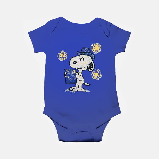 Snoopy Gogh-Baby-Basic-Onesie-Claudia