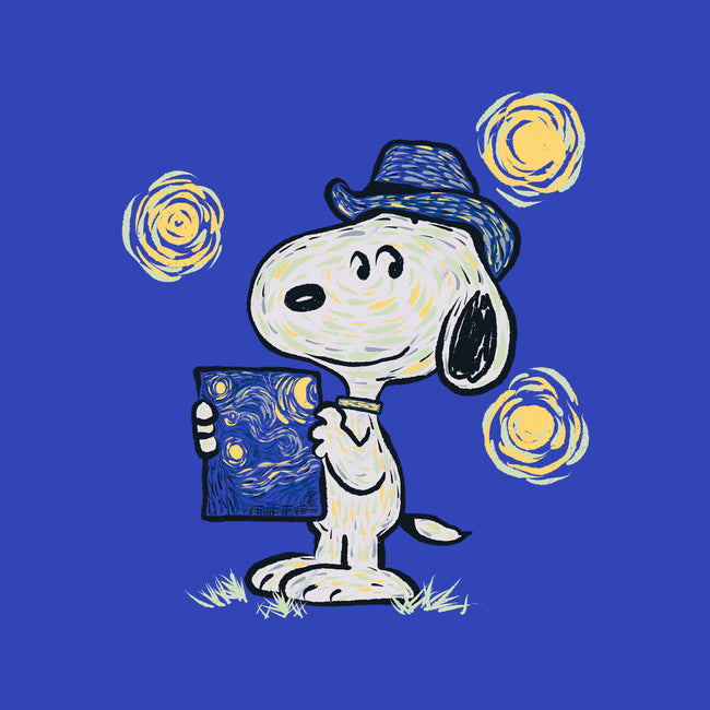 Snoopy Gogh-Womens-Basic-Tee-Claudia