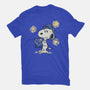 Snoopy Gogh-Womens-Basic-Tee-Claudia