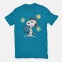 Snoopy Gogh-Womens-Basic-Tee-Claudia