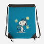Snoopy Gogh-None-Drawstring-Bag-Claudia