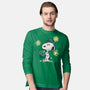 Snoopy Gogh-Mens-Long Sleeved-Tee-Claudia