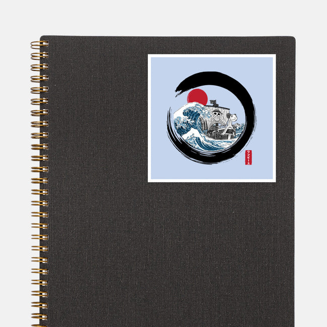 Enso Going Merry-None-Glossy-Sticker-DrMonekers