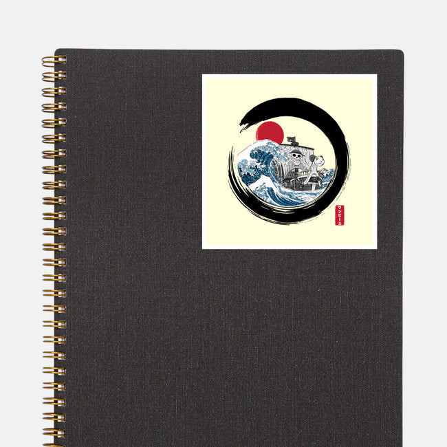 Enso Going Merry-None-Glossy-Sticker-DrMonekers