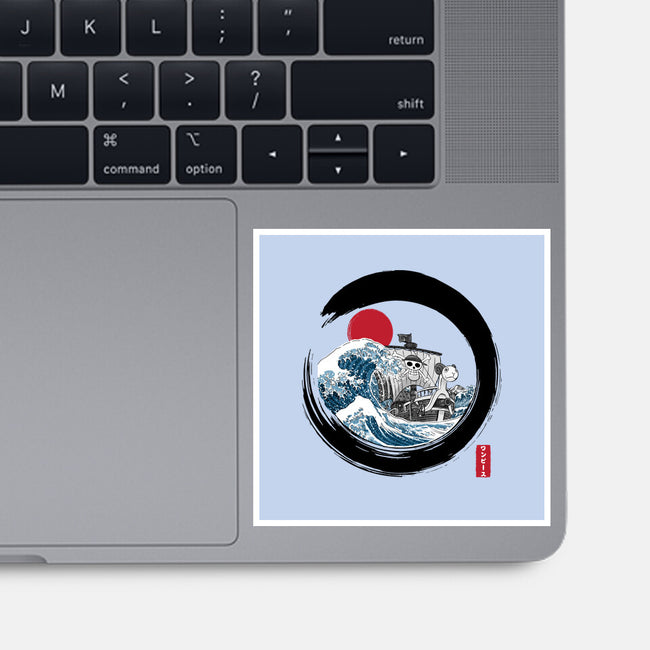 Enso Going Merry-None-Glossy-Sticker-DrMonekers