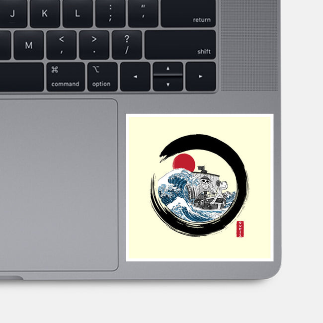 Enso Going Merry-None-Glossy-Sticker-DrMonekers