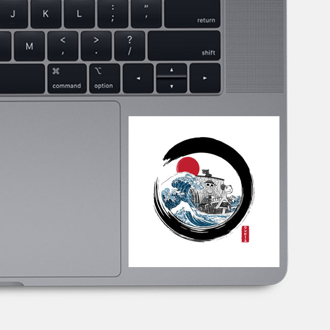Enso Going Merry-None-Glossy-Sticker-DrMonekers