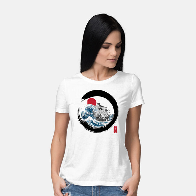 Enso Going Merry-Womens-Basic-Tee-DrMonekers