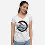 Enso Going Merry-Womens-V-Neck-Tee-DrMonekers