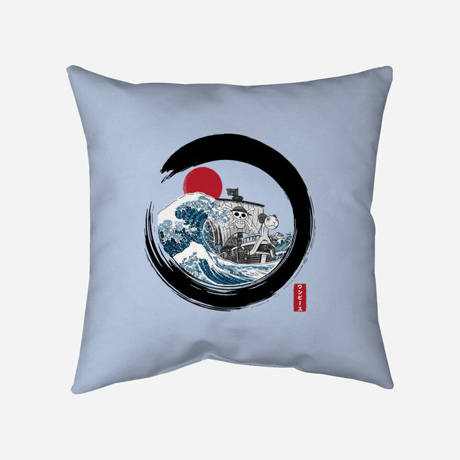 Enso Going Merry-None-Removable Cover w Insert-Throw Pillow-DrMonekers