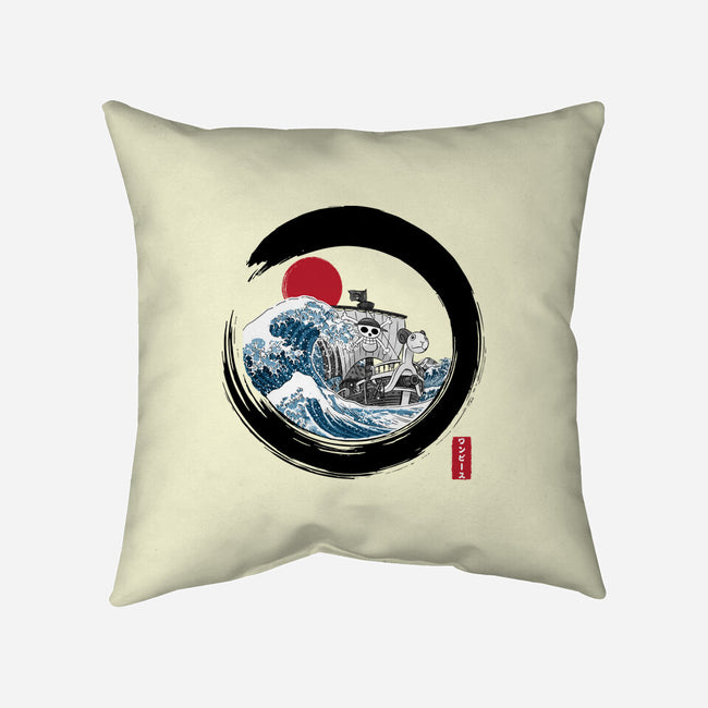 Enso Going Merry-None-Removable Cover w Insert-Throw Pillow-DrMonekers
