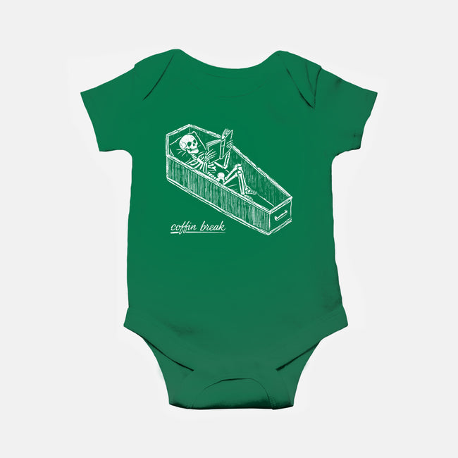 Coffin Break Skeleton-Baby-Basic-Onesie-BridgeWalker