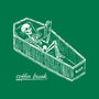 Coffin Break Skeleton-None-Removable Cover w Insert-Throw Pillow-BridgeWalker