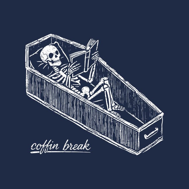Coffin Break Skeleton-Mens-Premium-Tee-BridgeWalker