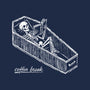 Coffin Break Skeleton-Mens-Premium-Tee-BridgeWalker