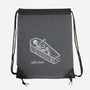 Coffin Break Skeleton-None-Drawstring-Bag-BridgeWalker
